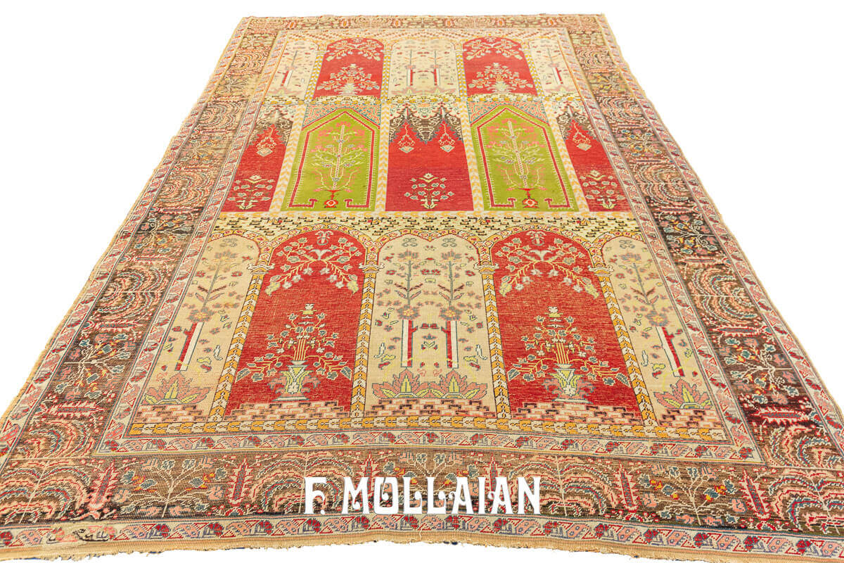 Tapis Turc Antique Panderman n°:72646462